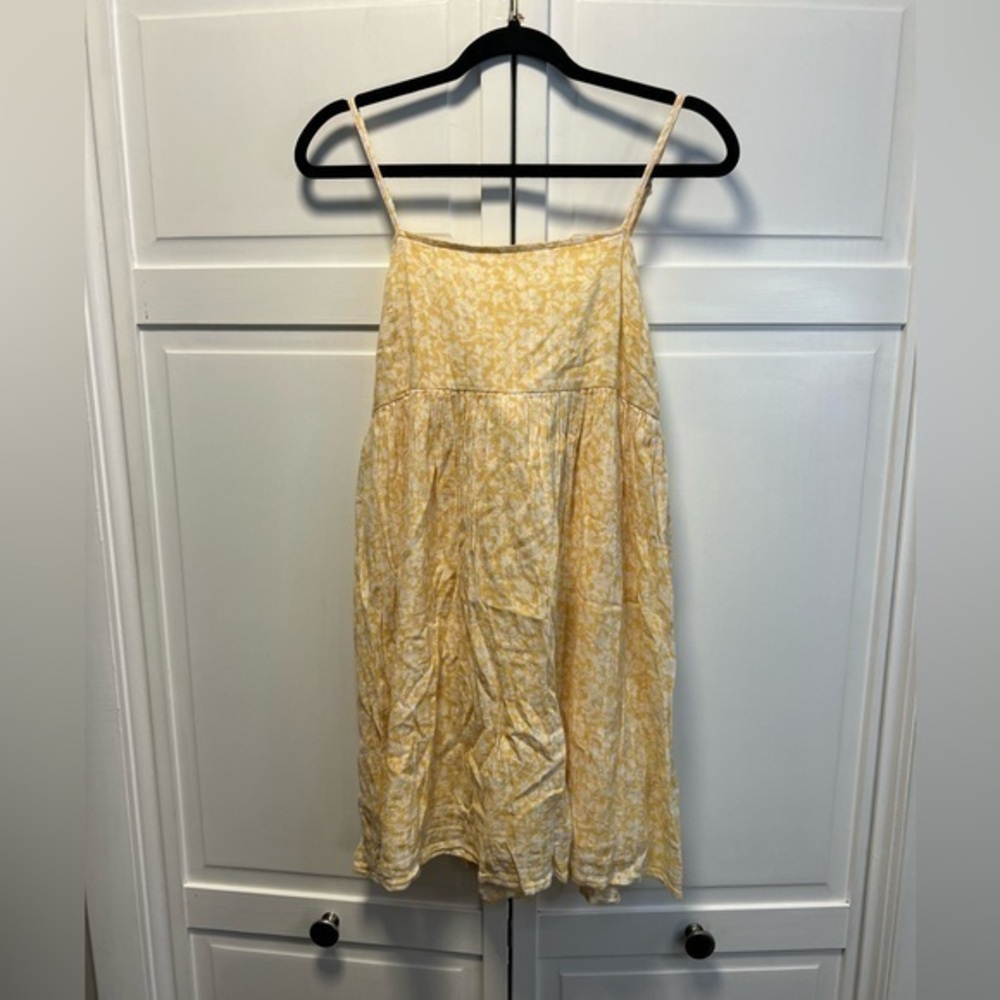 American Eagle Outfitters Floral Tie Back Babydoll Sundress Size Women’s Small